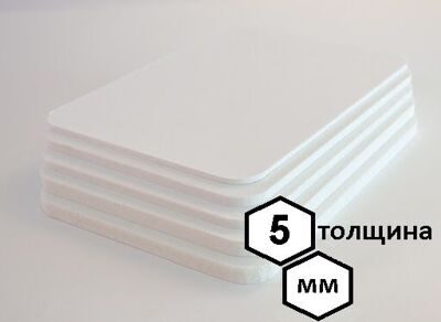 ПВХ Vikupor ULTRA (0,45 гр/см3) 5х2050х3050 мм белый